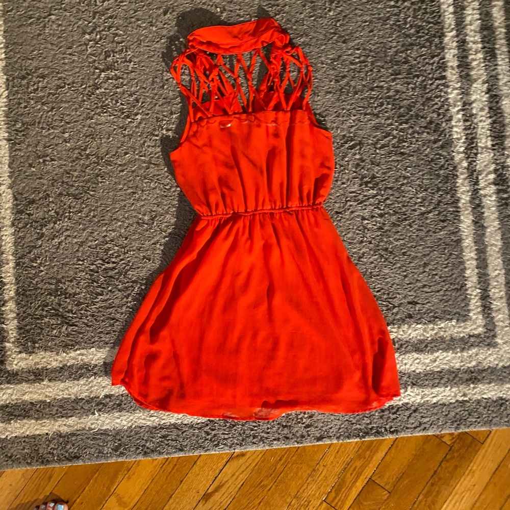Coral Charlotte Russe Dress